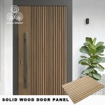 MUMU 나무 문 심플한 디자인 페인트 목재 단단한 나무 패널 집 빌라에 대한 내부 : EASY DESIGN