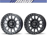 (마루모터) 메소드 305N 1002 세미매트블랙/그레이블랙림 17휠5홀127/130 9J+0 랭글러/그랜드체로키 : 마루모터