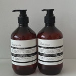 욕실 디스펜서 3종세트 호텔 샴푸통 바디워시 트리트먼트 공병 세제통 500ml : 사무용품한번에