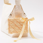 모누의 네트공예 - 리본 카드지갑 네트공예 DIY (실키양면리본실) : 모누의 네트공예