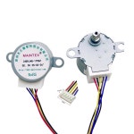 감속 5선 3PCS 64 단일 비율 5V 모터 기어 모니터링용 스테퍼 4상 카메라 컴퓨터 24BYJ48 : 에잇로드