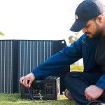 캠핑용 휴대용 태양광 발전소, Lifepo4 Planta Electrica, CEBA 제조업체, 기어, 600W, 500W, 1kw, 110V, 220V : 효녀종합몰