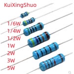 50PCs /6W /8W 0 W 7K 저항기 47R 1M 10k 7R 10 2 125 470K 1ohm 4 100k 47K 금속 1k 470R 필름 7M/120/150/180R : 인더스텍
