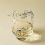 [다도 다기] 예향원 핸드메이드 수정유리 청송호학 공도배 숙우 3종 P-8239 : 예향원