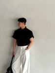 더웨이 하프 셔츠(2color) : 도즐링