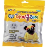 아모스 6000 탱탱아이클레이 110g 흰색 - 개 (1개입) : 셀 커머스