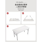 접이식 테이블 책상 탁자 경량 노트북책상 83755836 컴퓨터 데스크 보조 무타공 소형 55 직각타입 황목문직각80 40 75사각블랙 : 모듈러트랙