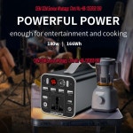 COSSIFTW 휴대용 발전소, 45000mAh, 166WH, 180W : 효녀종합몰