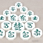 BLOOMINGDEAL 국산 보급형 장기알 교육용보드게임 양면장기알 : BLOOMINGDEAL