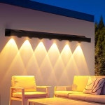 /2/4피스 태양광 벽 4/8LED 장식 방수 정원 인테리어 조명 야외 주변 4 lights white light 1PC : 인더스텍