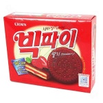 더굿샵 빅파이 딸기 216g PC방간식 공장간식 : THE GOOD SHOP
