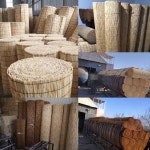 정원 인조 담장 바람막이 짚공예 미니어처 마당 흑선 1m x 10m : 아보카네이드