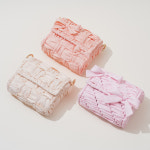 모누의 네트공예 - 리본 미니백 네트공예 가방DIY (실키양면리본실) : 모누의 네트공예