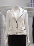 아이보리 화이트 텍스쳐 숏 자켓(BK-JAD2130-0) : 세이브존 대전점 베스띠벨리