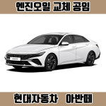 창원 아반떼 엔진오일 공임, HD, MD, AD, CN7 가솔린 디젤, 공임나라 장착나라 : 창원 한국타이어