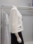 아이보리 화이트 텍스쳐 숏 자켓(BK-JAD2130-0) : 세이브존 대전점 베스띠벨리