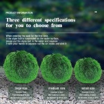 물고기 탱크에 대 한 이끼 공 1/2/4/8 Pcs 담근 1 1 5 인치 수족관 장식 : 베푸는인생