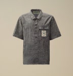 CP컴퍼니 셔츠 샴브레이 쇼트 슬리브 셔츠 18CMSH151A110065WD17 : 보그엔비