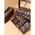 명품시계 보관함 원목 컬렉션 손목시계 2구 정리함 : 따뜻한나눔