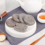 흑임자 앙꼬절편 8개입 400g 전통 떡 절편 답례 선물 아침대용 선물세트(대용량추가) : 미미정담