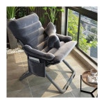 블랙 무중력 의자 안락 침대모드 캠핑 릴렉스체어 모텔 메탈 스 미니 수유 회색 : 모먼트스토어91