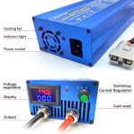 리튬 철 인산염 배터리 팩용 14.6V 50A/60A 스마트 Lifepo4 충전기 110-220V 4S 12V 고전력 : 춘추공업