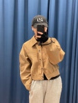 [45%세일] 가니 트윌 숏 자켓 F8788 : 런던뉴럽걸