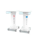 고급 미용 기기 트롤리 미용실 특수 기기 베이스 아크릴 선반 모바일 도구 카트 : 프린스타42