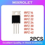 IRFZ14 IRFZ20  IRFZ22 IRFZ24 IRFZ30 IRFZ34 IRFZ42 MOS FET  TO-220, 2 개 : 라 임 상 사