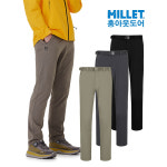 MILLET 밀레 남성 기본 스판 바지_일자 스판바지_시그니처 S1 팬츠 : 홍 아웃도어