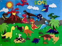 [미소쌤] 떼었다 붙였다 펠트지 교구 환경구성 동물원 우주 바다 동물농장 환경판 : 미소쌤 마켓