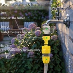 DS-WE 아이퍼탑 가든 호스, 리트랙터블 호스 릴, 66피트 10모드 노즐, 가볍고 유연한 엉킴 없는 정원 가꾸기, 세차, 반려동물 목욕, 내구성... 