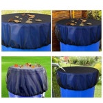 Outdoor Mesh Cover Netting Rain Barrels Water Collection Buckets Garden Supplies : 지와이무역