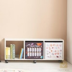 CN 1단 3칸 바퀴형 심플책장 베이비룸책장 어린이책장 : 찬스인터내셔널