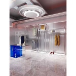 세탁소행거 튼튼한 이동식 이불 진열대 랙 진열대 A타입 120cm : 웰컴어보드 쇼핑몰