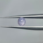 0.44ct 미처리 퍼플 스타 사파이어 오벌 캐보션 : 천체의 공식