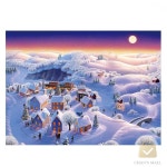 CN 눈 덮인 마을 500피스 퍼즐 겨울추억퍼즐 : 찬스인터내셔널