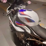 오토바이 카울 언더 ) 더블알 S1000RR BW 데칼 제품 튜닝 스티커 1. 연료탱크 측면 스티커 : 해담글로벌