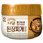 빠르미쇼핑 CJ 다담 된장찌개양념 530g 된장찌개 앙념장 소스 : 빠르미쇼핑