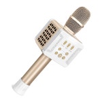 성인용 TOSING 016 노래방 마이크/가수용 20W 블루투스 싱 머신 팟캐스트 4000MAH 듀얼 58MM PA 우퍼 무선 스피커 머신 시스템(골드)... 