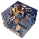 MAME DIY 미니어처 나만의스터디룸 별이빛나는방 회전목마 휴양지속펜션 : 메이크잇스토어