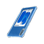 카드수납 범퍼 실리콘 탱크 포켓 젤리 케이스 투명, 갤럭시A70 : 언박싱UBX