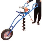 가솔린 구멍 파는 농장 기계 지구 오거 구멍 파는 기둥 구멍 파는 오거 : 소이밸류