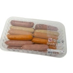 미트벨리 팜스쿡 5가지 모둠 소시지 1kg 1개 식자재 캠핑 : 짱식자재마트