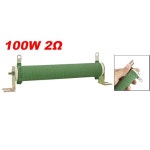 튜브형 와이어 2R 고정형 와트 100W 저항기 2옴 권선 UXCELL : 토탈이커23