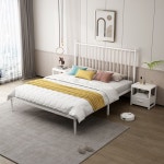 철제 침대 프레임 저상형 슈퍼싱글 원룸 조립식 수납 받침대 깔판 퀸형 : 세컨드위너