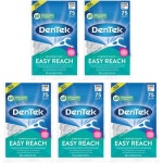 DenTek 트리플 클린 치실 선택 Triple 150개 3팩 2팩 끊어짐 2봉지 150수 : 우루4