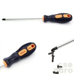 새나로 고급 십자 자석 드라이버 26cm 수공구 긴드라이버 가정용 : 새나로