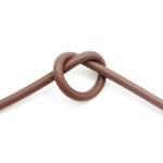 갈색 직경 2-8mm - 고온/산성 알칼리/부식 방지 불소 고무 원형 스트립 FKM 솔리드 씰링 원형 스트립 : 소이유통1