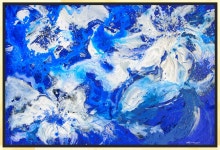 생명의 화가 윤옥순 미술 작품 생명의 근원-꽃의 환희23 /120X180(120호) : 윤옥순 갤러리NY